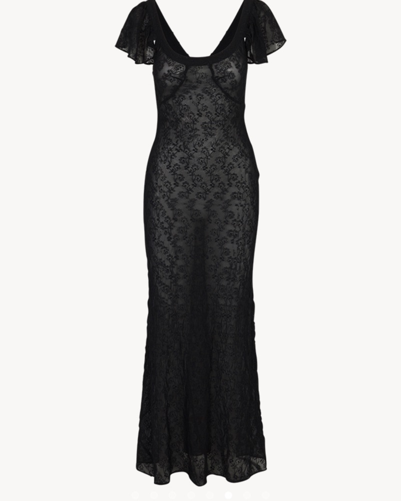 ted baker black dress with flowers Ted Baker
