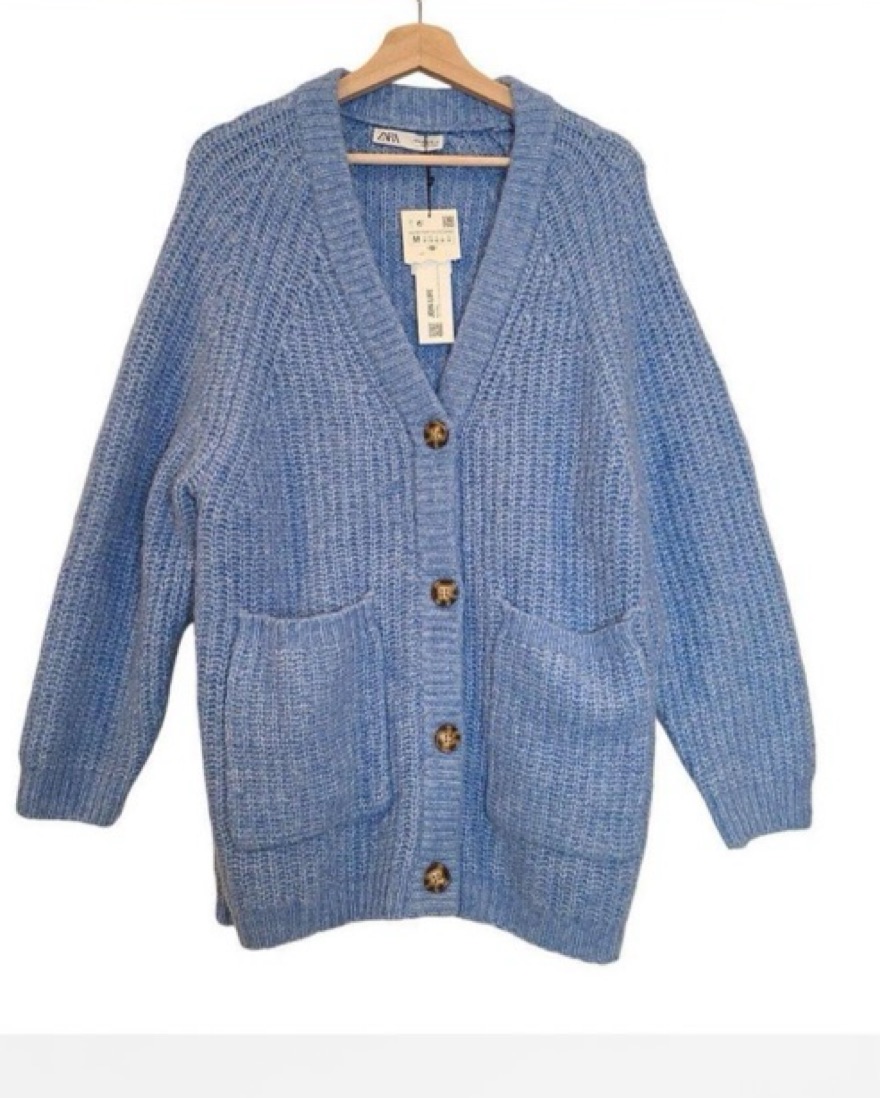 rajabrooke　TEJIKIU KARDIGAN　BLUE rajabrooke TEJIKIU KARDIGAN BLUE rajabrooke TEJIKIU KARDIGAN