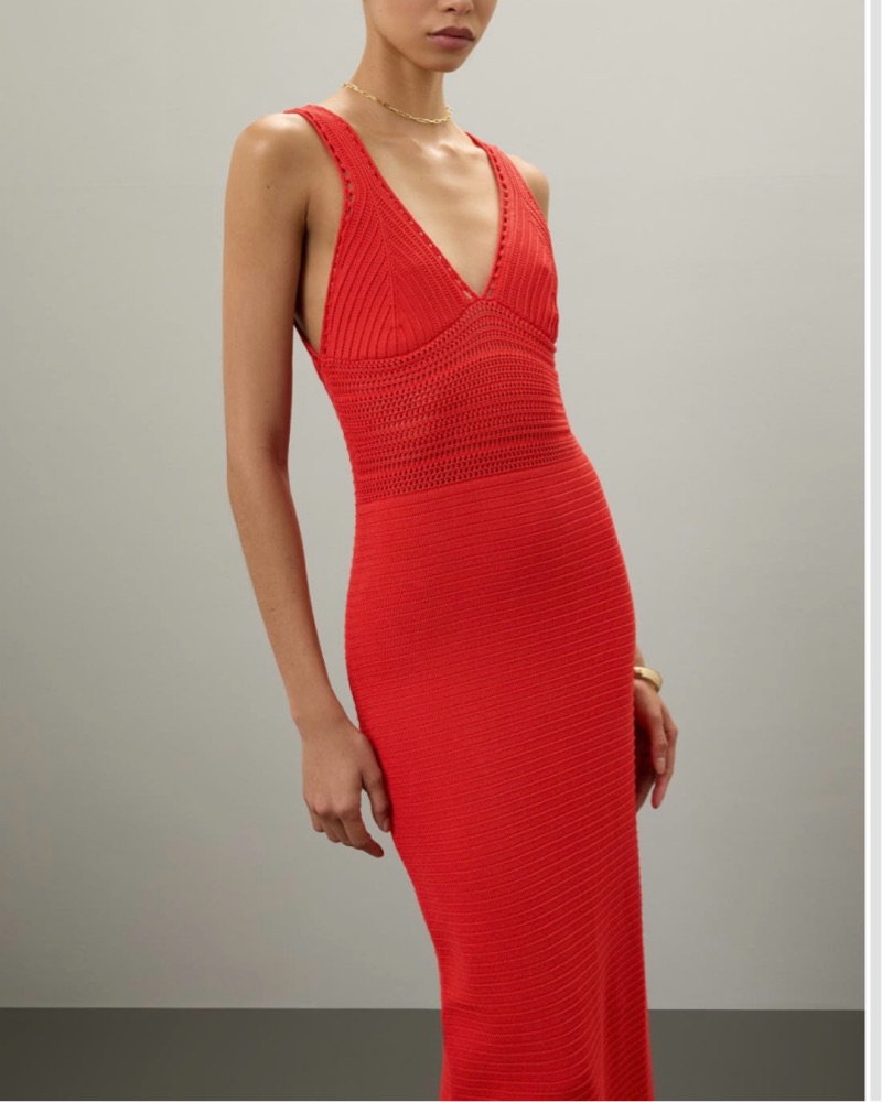 torn by ronny kobo crochet dress Torn By Ronny Kobo Madi Dress by Ronny Kobo