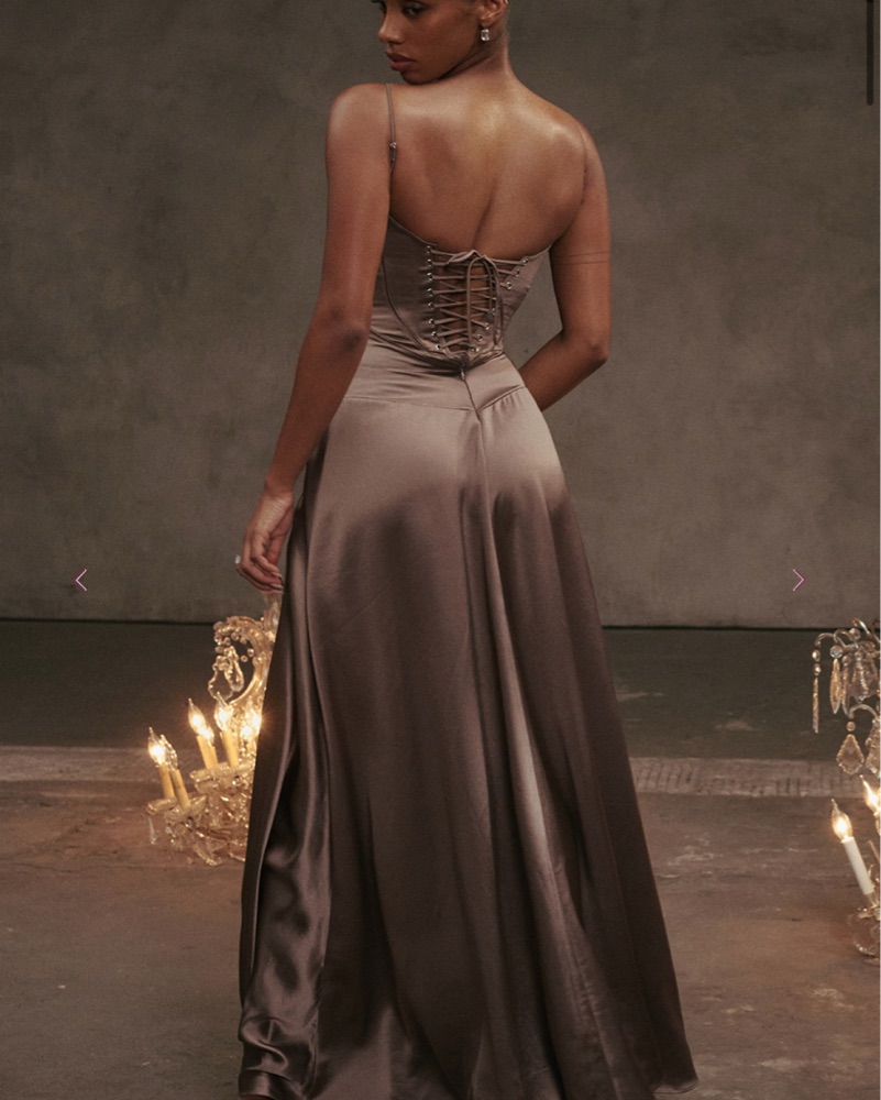 simone ivory dress nadine merabi Simone Ivory Dress main image 1