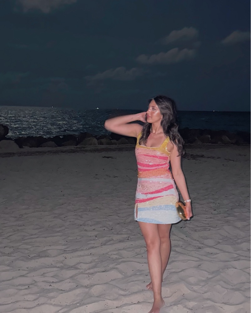 staud beach dress Staud Le Sable Dress Blue Toile main image 0