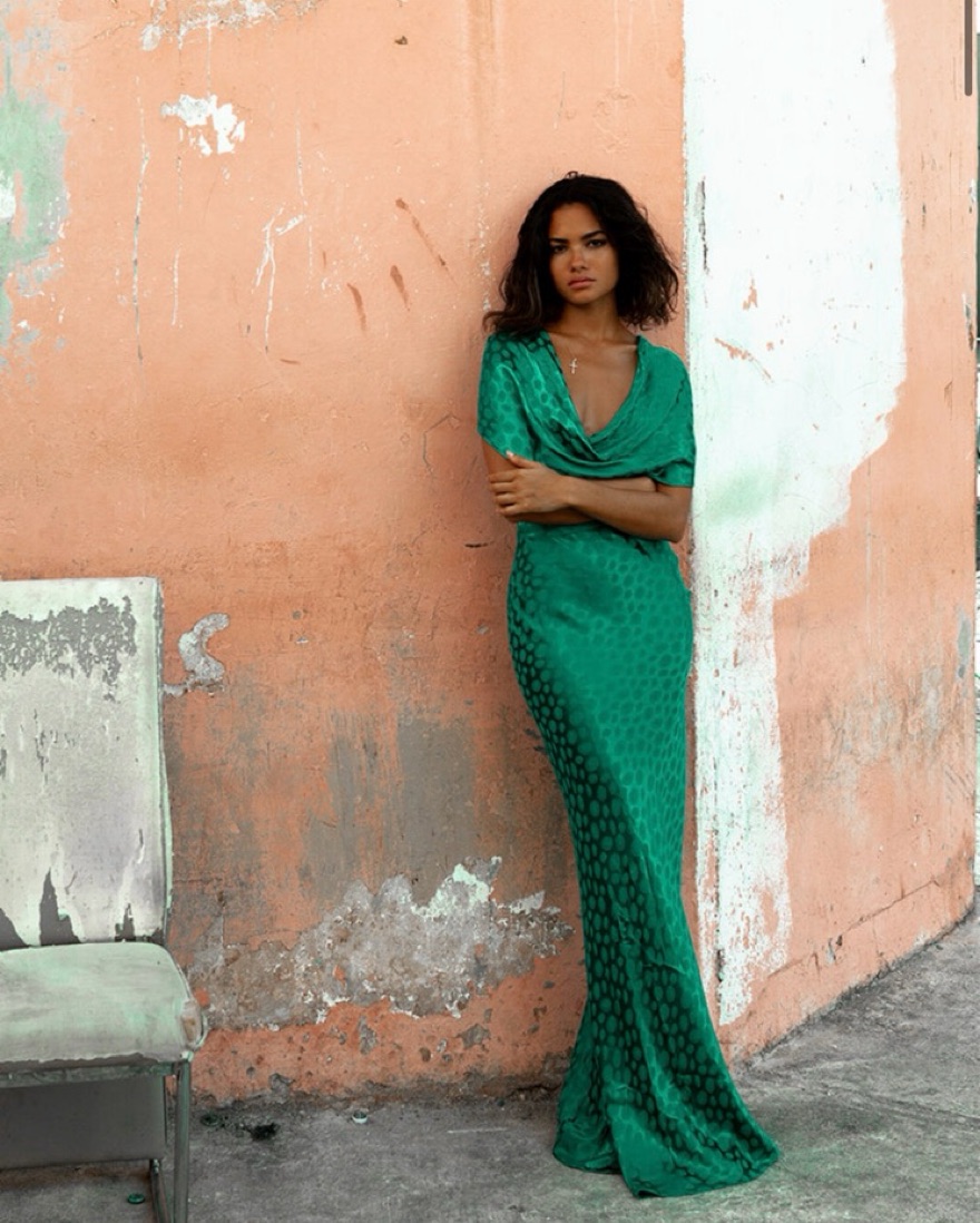 rat and boa lime green dress Rat & Boa Gigi Dress – Rent and Rotate main image 0