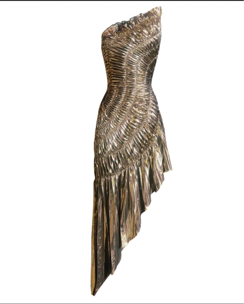 impression dress metallic Juliet 242 Dress Metallic Gold / S