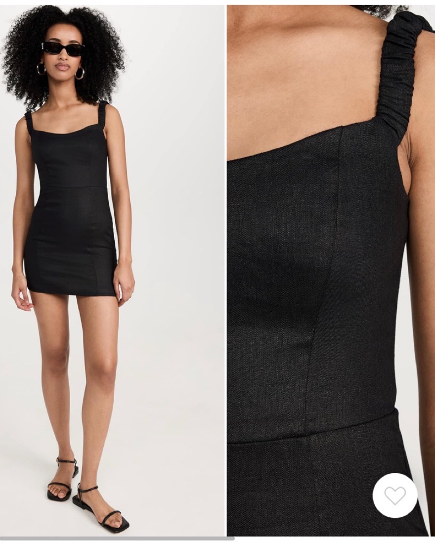 reformation sawyer linen dress Reformation Sawyer Linen Dress In Dried Herbs - 70% Off