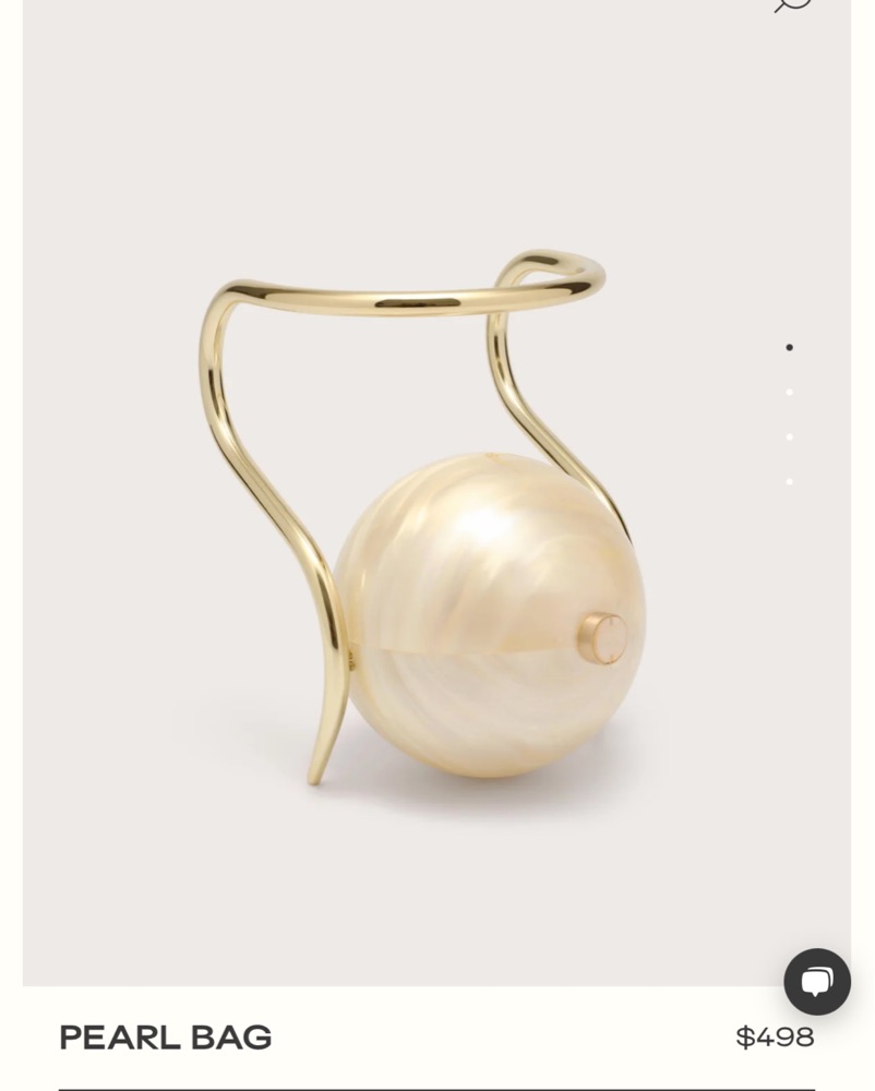 Cult Gaia Pearl Bag by Cult Gaia - Pickle