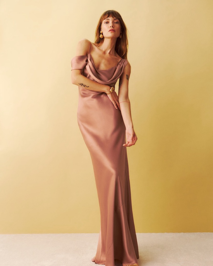 Reformation carmel dress top