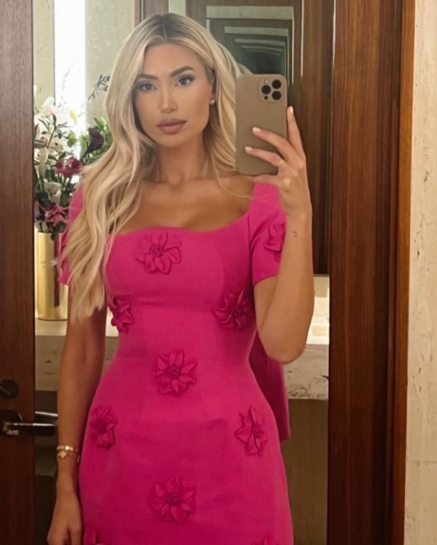 Valentino Rosette Mini Dress | Pickle