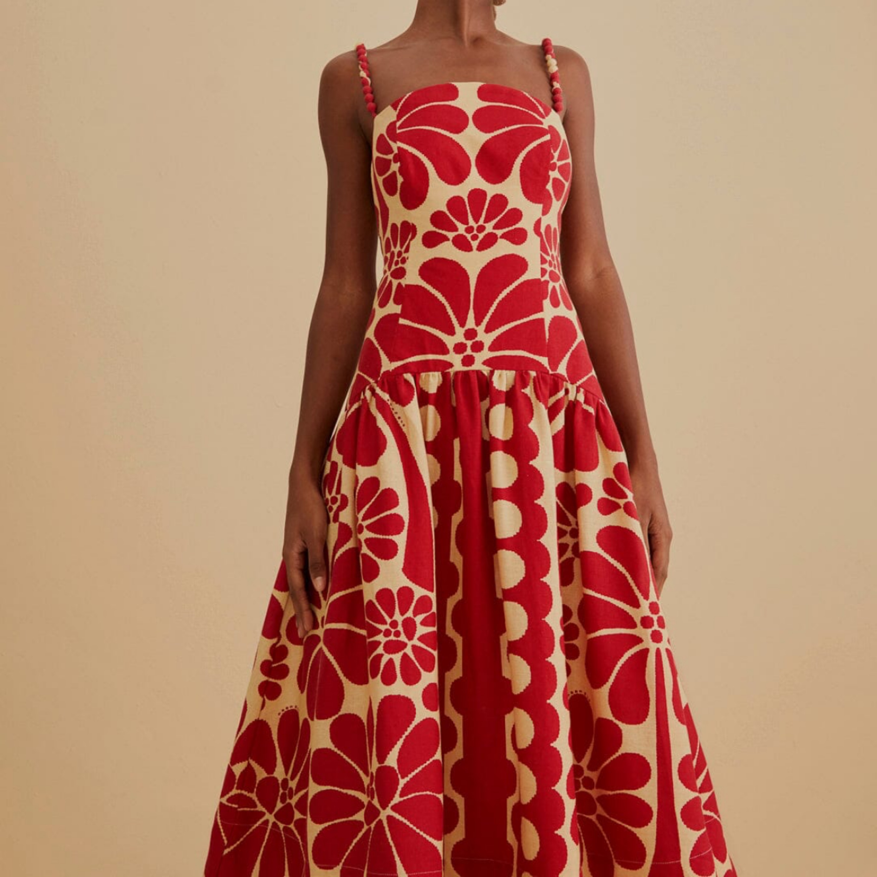 farm rio palermo drop waist dress Farm Rio Palermo Dress by Farm Rio