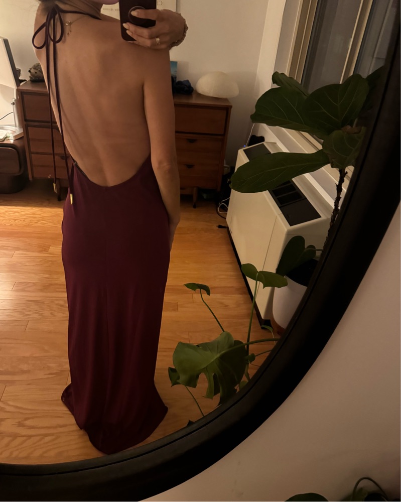 silvia tcherassi brown dress Sherry Dress Indigo Wash main image 1