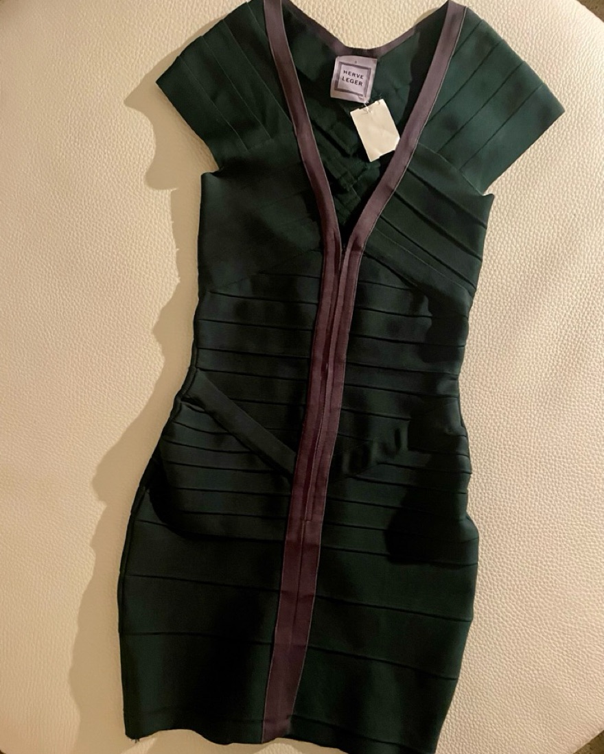 herve leger mini dress by Herve Leger - Pickle