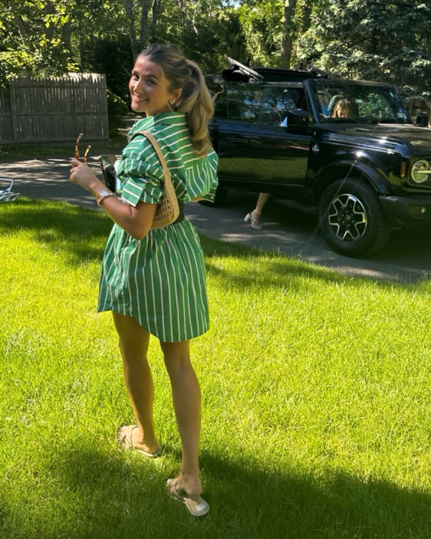 Staud michelle Striped Shirt Dress by Staud - Pickle