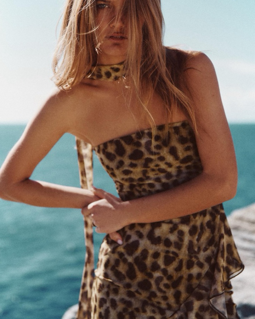 blue leopard print dress zara Zara Blue Leopard Print Dress Zara Leopard Print Tulle Maxi Dress TikTok