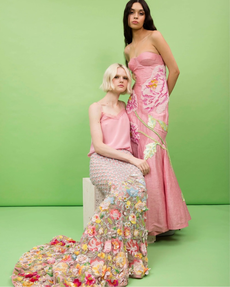 la fuori beaded dress Fleur oasis fully emb. Mini dress M main image 0