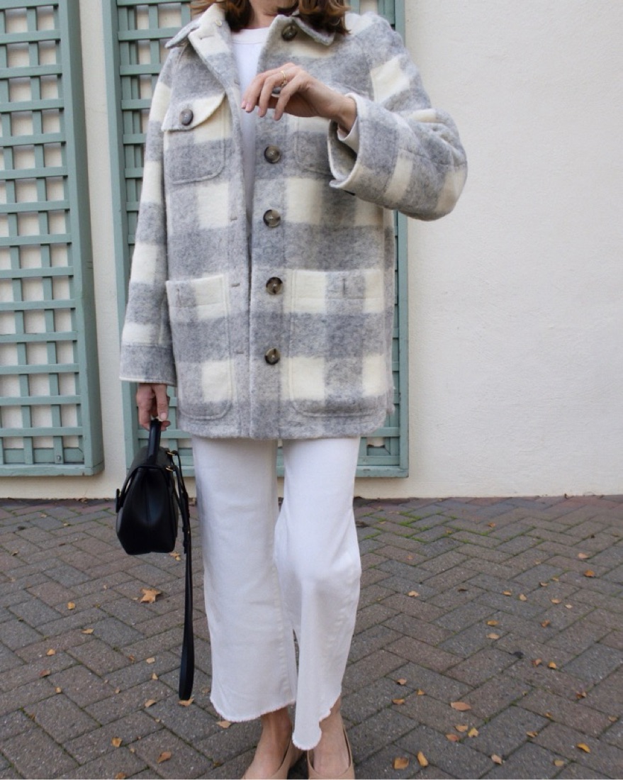 sezane eddy ジャケット Eddy Jacket - Middle Grey - Kid mohair - Sézane
