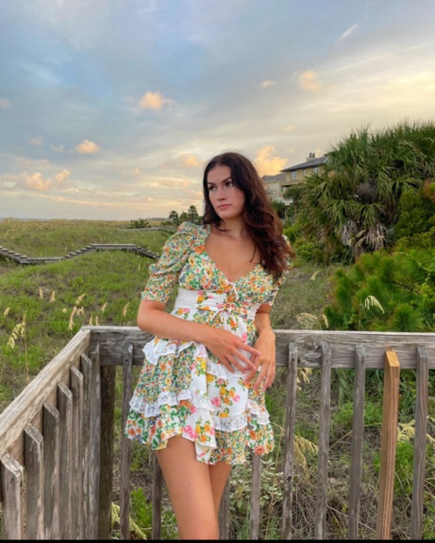For Love And Lemons Rosalyn Mini Dress by For Love & Lemons - Pickle