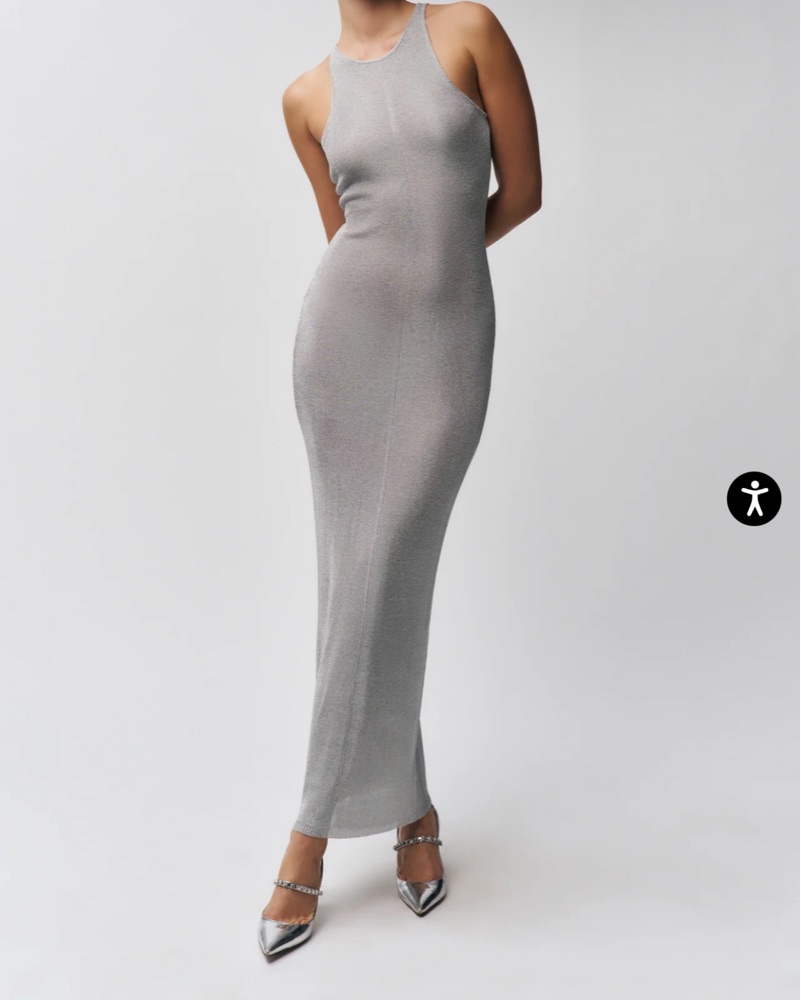 minimalist dress to impress Ivory Crepe Wedding with Open Back – W2348 – vigocouture Size:54 (5'9