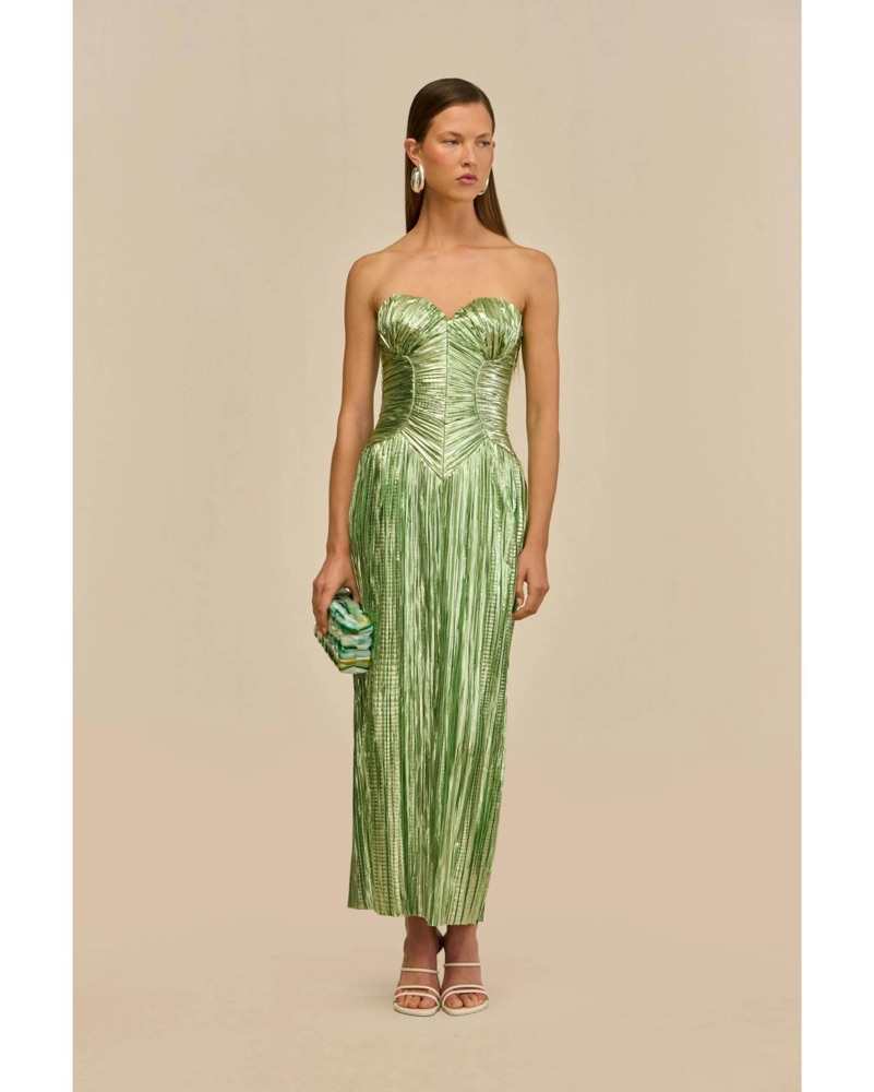 Cult Gaia Ashika Gown Green | Green Bridesmaid Dress, Green Wedding Guest  Dress by Cult Gaia - Pickle