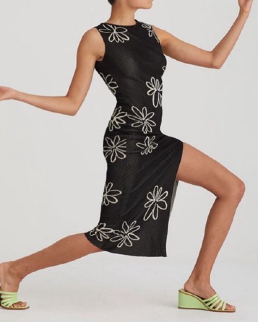 Paloma wool Knit Flower Dress by Paloma Wool - Pickle
