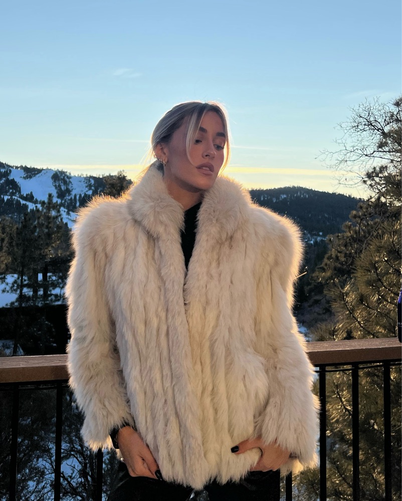 Vintage Faux Fur Jacket by Zhivago | Pickle