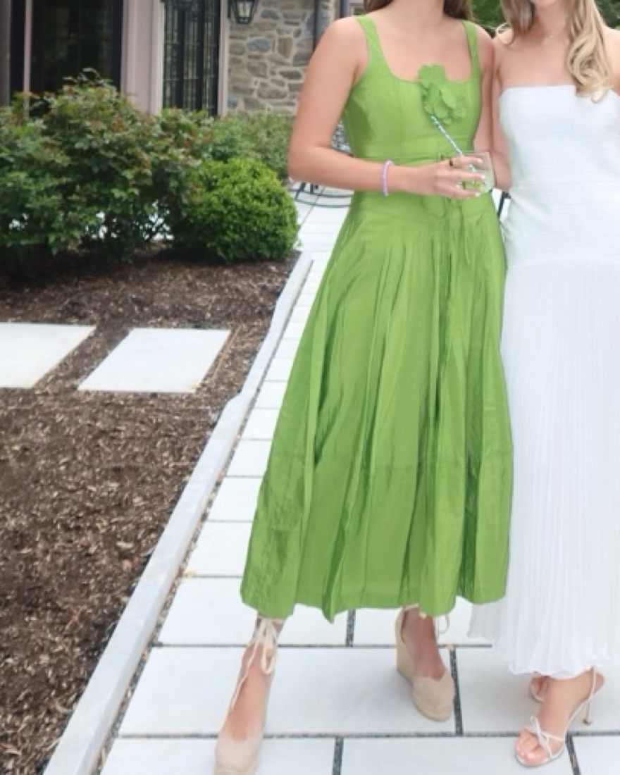 Cinq A Sept - Flower Joisian Dress by Cinq A Sept - Pickle