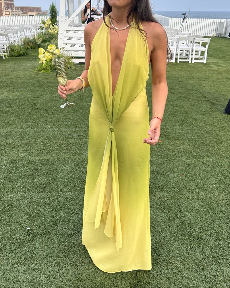 Zara Green Ombre Dress by Zara - Pickle