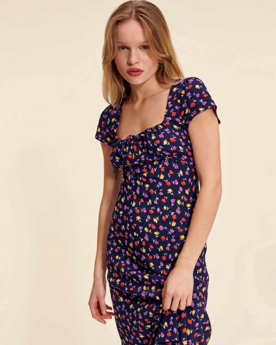 dress blues regulations army Buy Navy Blue Floral Midi Dress for Women Online