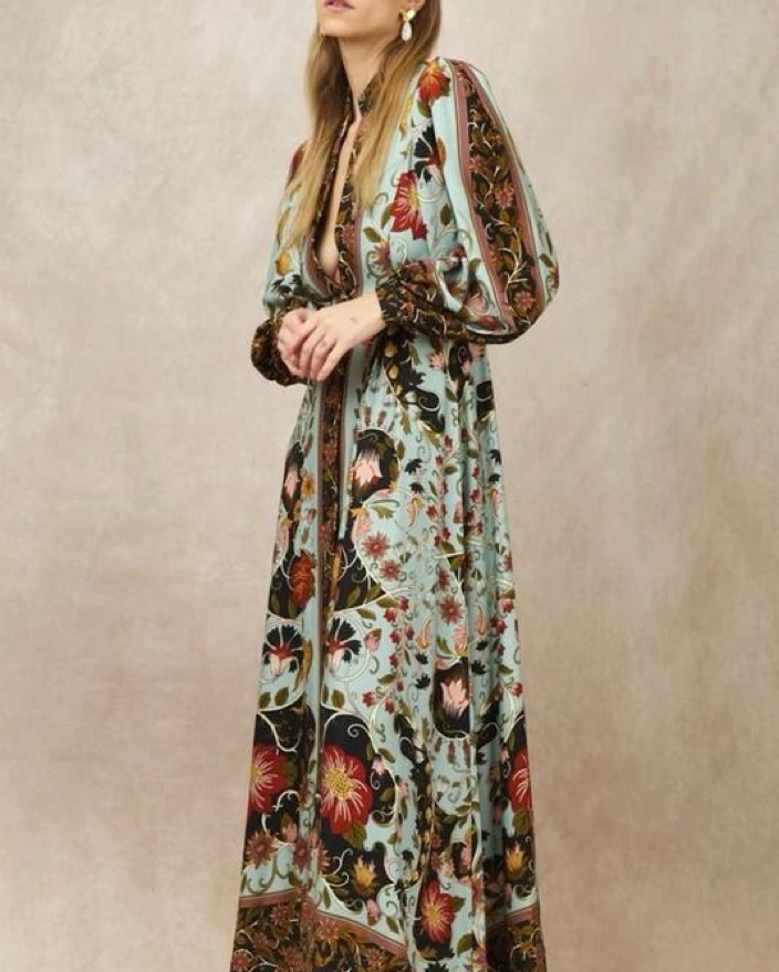 farm rio flowing beauty maxi dress Farm Rio