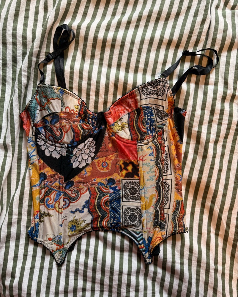2003 Roberto Cavalli Corset Top by Roberto Cavalli - Pickle