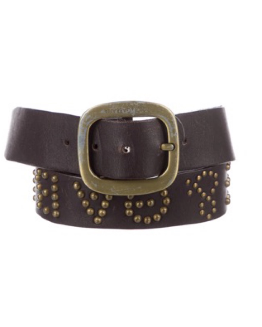Dolce & Gabbana Studded Logo Belt | Pickle