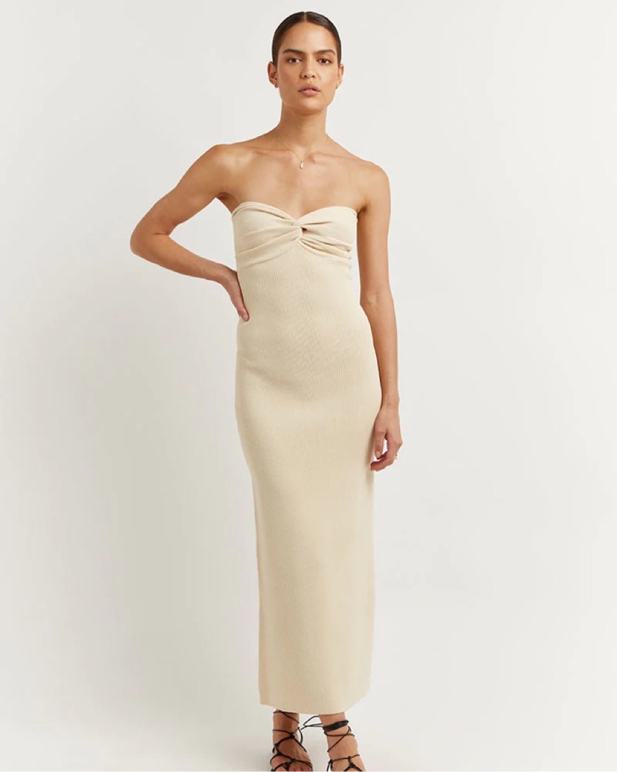 Dissh ANIKA BUTTER KNIT MIDI DRESS by Dissh - Pickle
