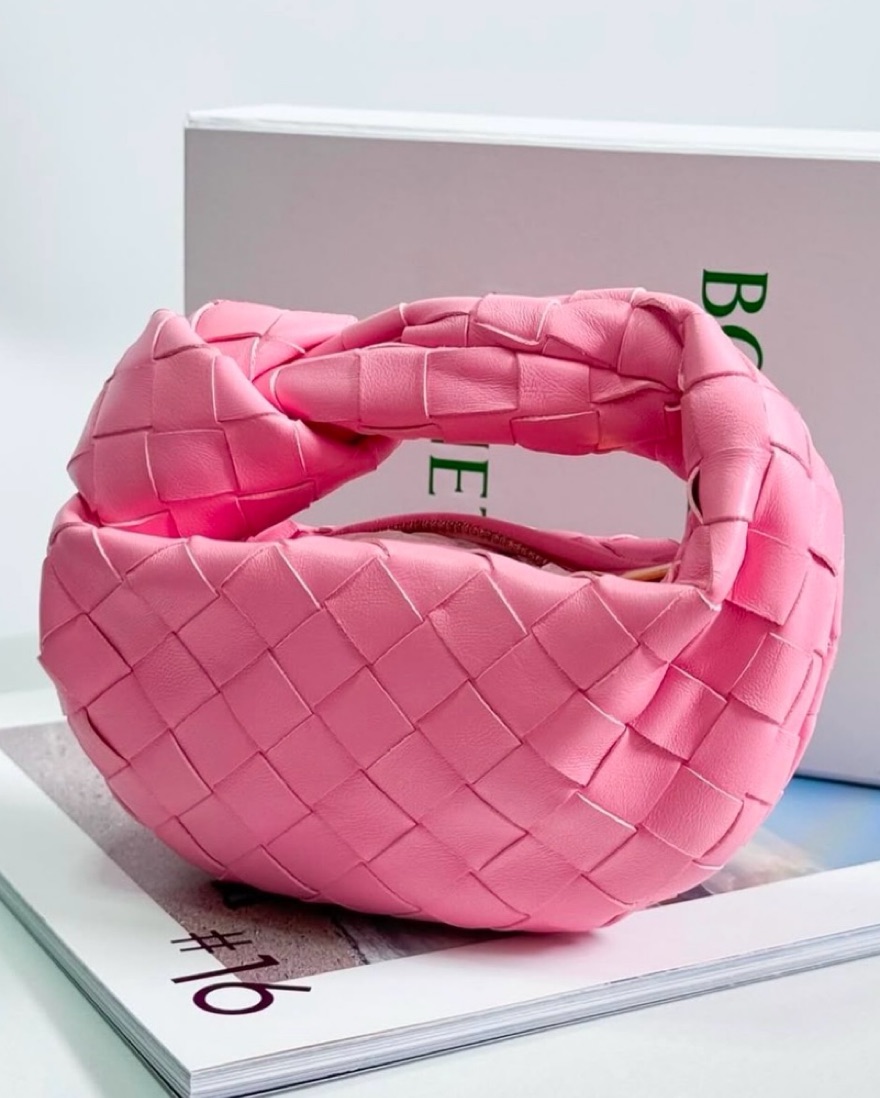 Bubblegum Pink CANDY Jodie by Bottega Veneta - Pickle