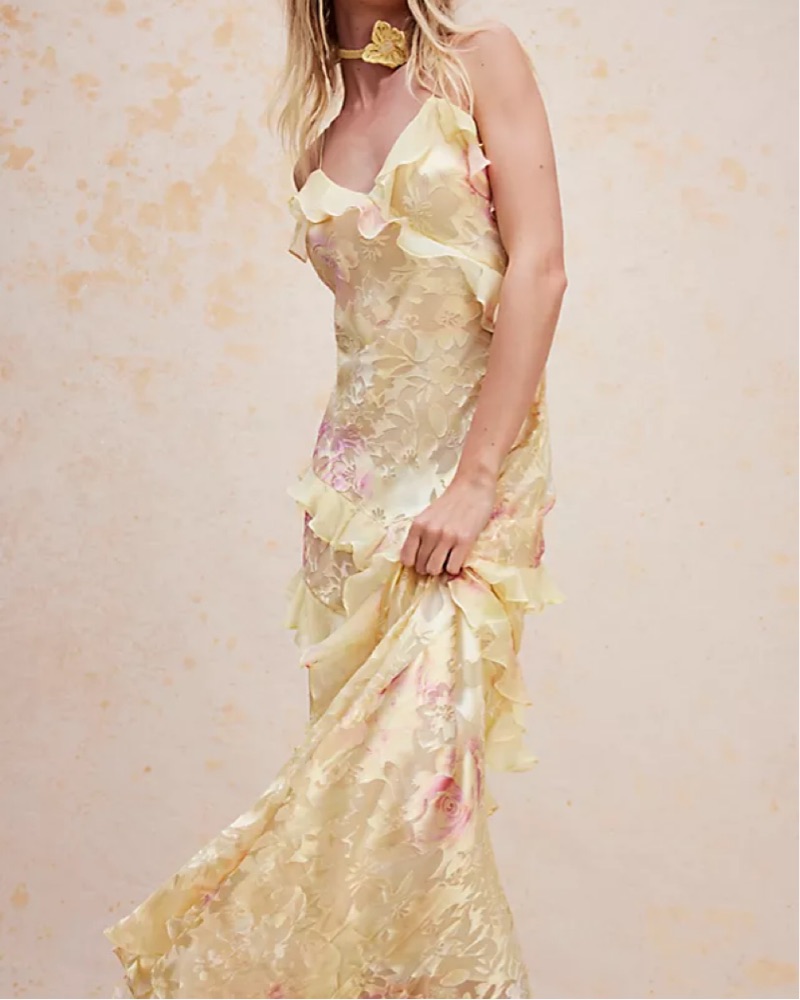 pink dress with scarf Gingham & White Swing - Large pleated chiffon skirt that Golden Satin Vintage Antique Trouser Inseam:W36 L28 ProductID: 107382