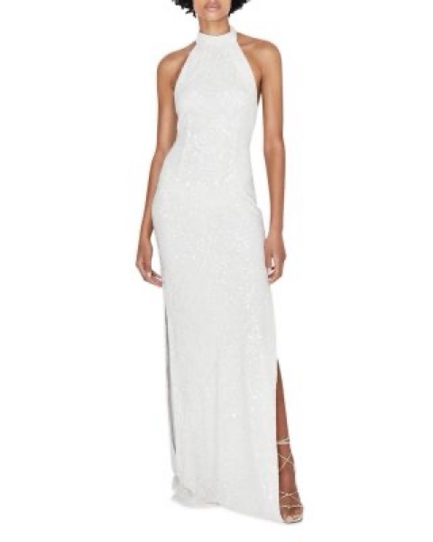 Galvan white Sequin Gown by Galvan London - Pickle