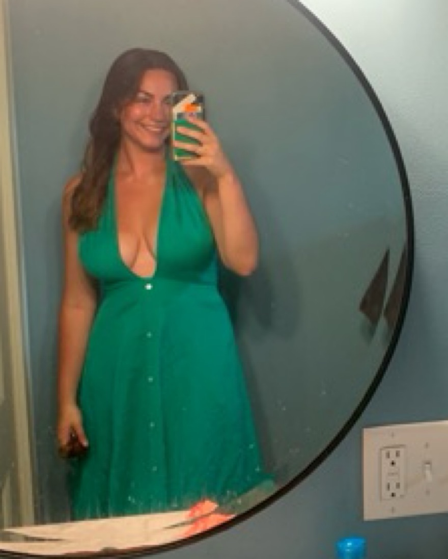 Oysho Green Maxi Dress by Oysho - Pickle