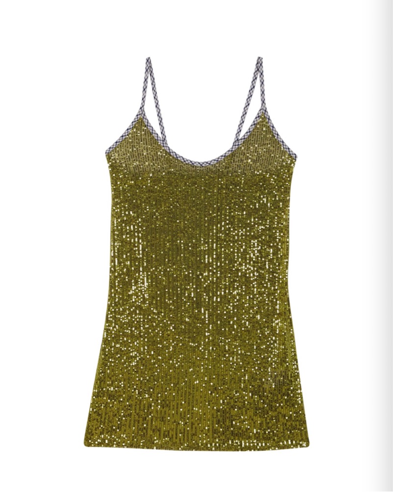what goes well with green dress WOMEN'S SLEEVELESS BODYCON SEQUINS MINI DRESS – Wholesalefashiontrends.com main image 1