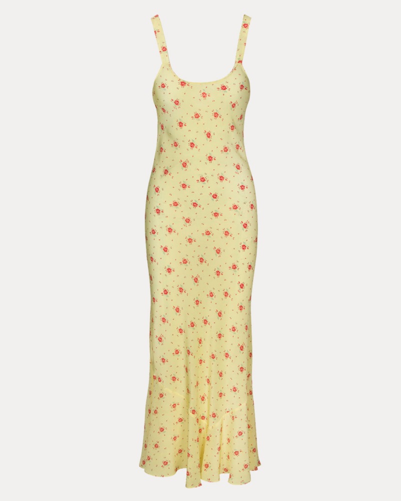 realisation par allegra dress yellow Realisation Par Allegra Dress by