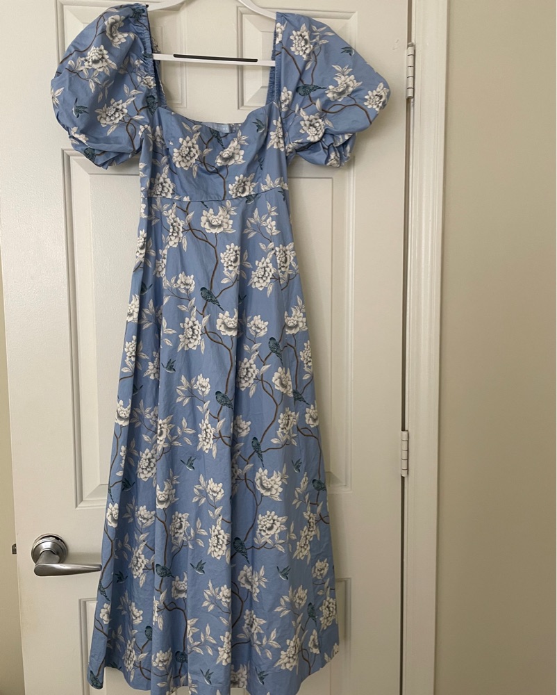 matilda dress blue Matilda luxury girl dress blue 5 years main image 0