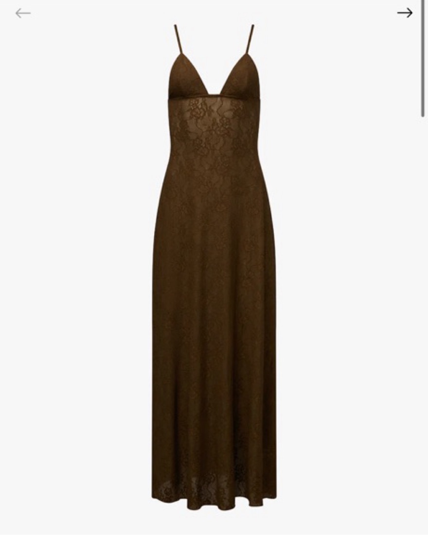 weworewhat brown dress WeWoreWhat main image 0