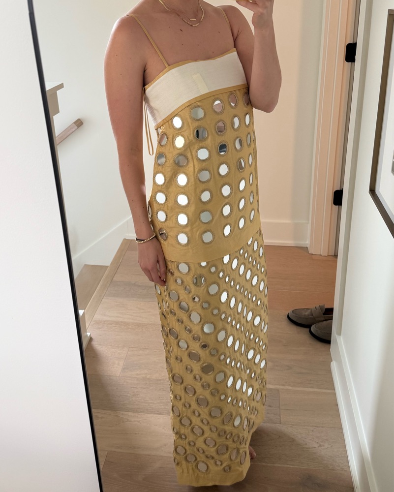 TORY BURCH イエローデニム二点ゆきこ Tory Burch Mirror Dress | Pickle