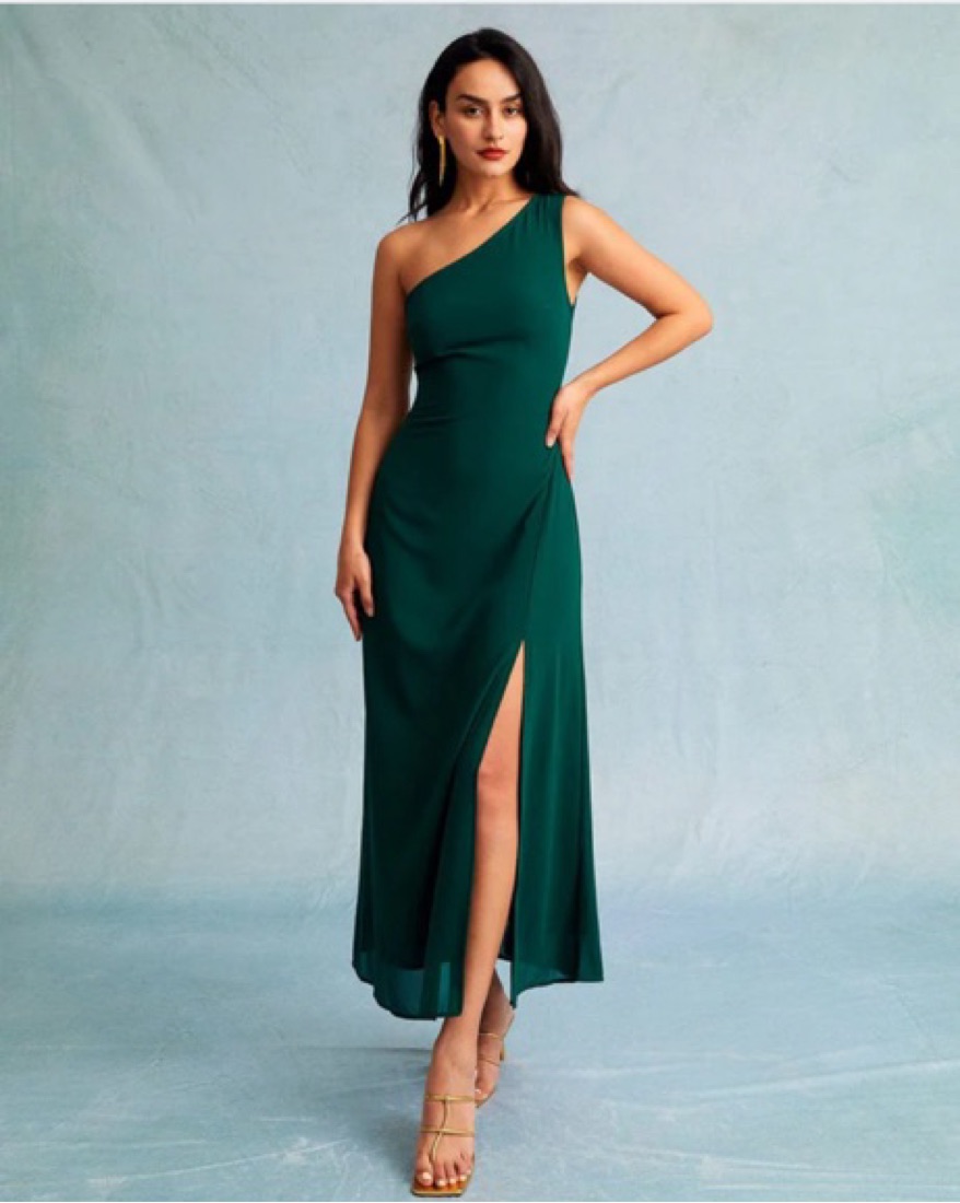 hunter green dress velvet Smocked Holland w. Rhinestone Color:HUNTER-2 Ideal for bridesmaids and summer-shoes Silver Skin Tight Dress