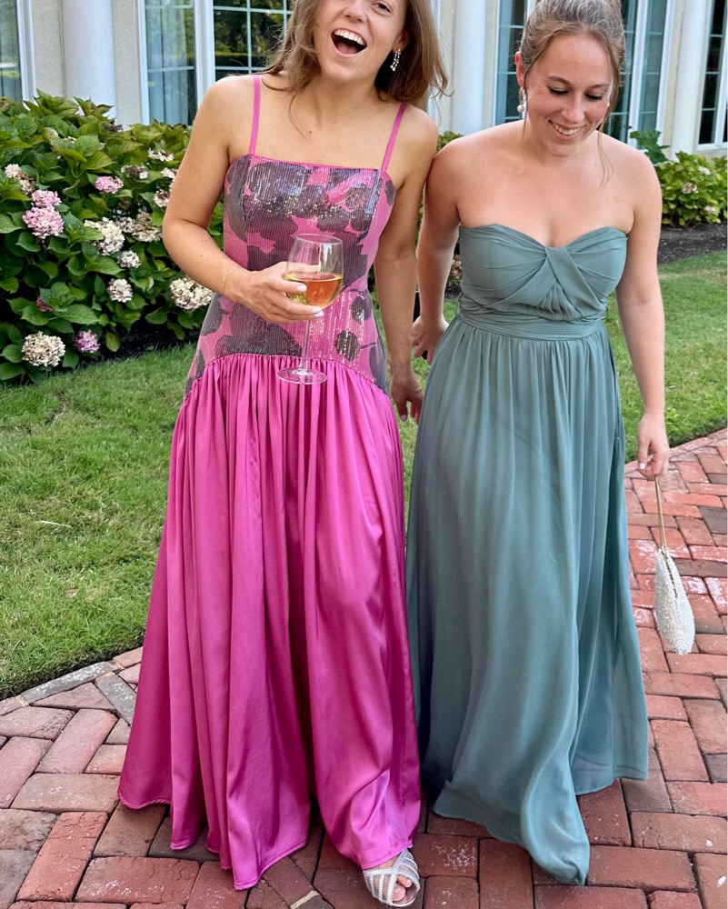 hutch sequin floral maxi dress Hutch Tylia Sleeveless Ruched Side-Slit Sequin Maxi Dress In Sky Floral -  29% Off