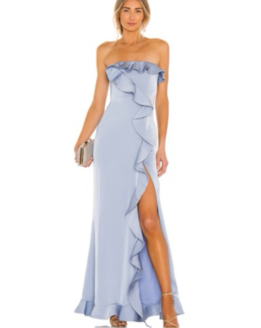 black v neck long dress Ulla Johnson Tasneem Deep Gown | | Size 0 Birthday Dresses | Birthday Decorative drawstrings at shoulders black midi dress Color:Mauve Purple
