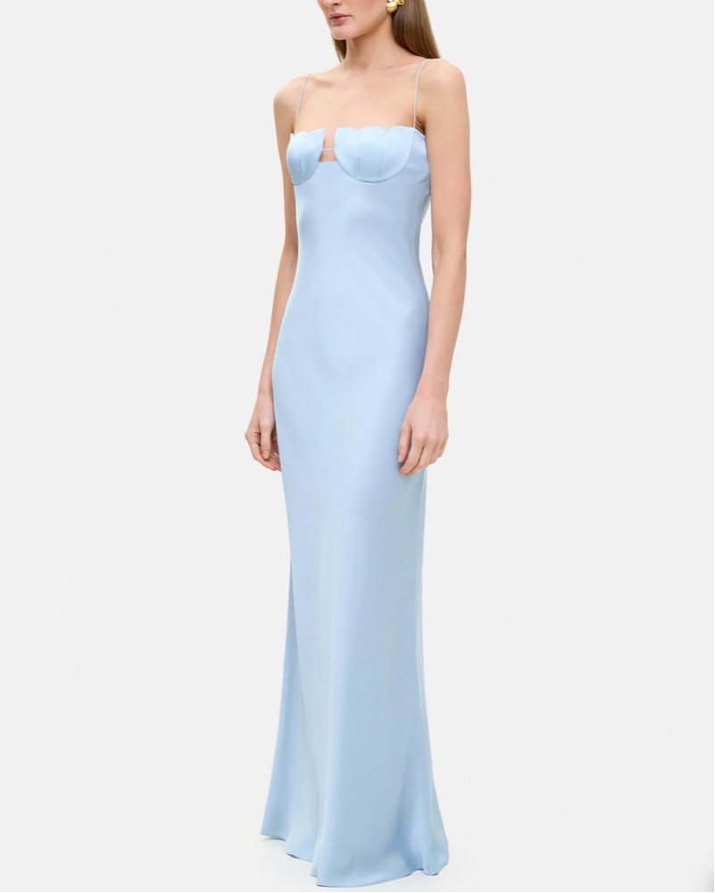 maxi rhinestone dress DRESSED UP WITH NOWHERE TO GO RHINESTONE MAXI DRESS – AKIRA