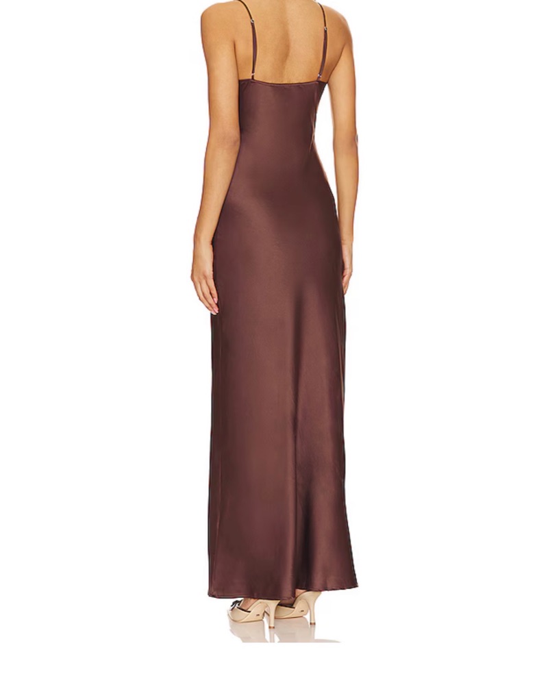 lioness brown maxi dress Sweetheart Maxi Dress