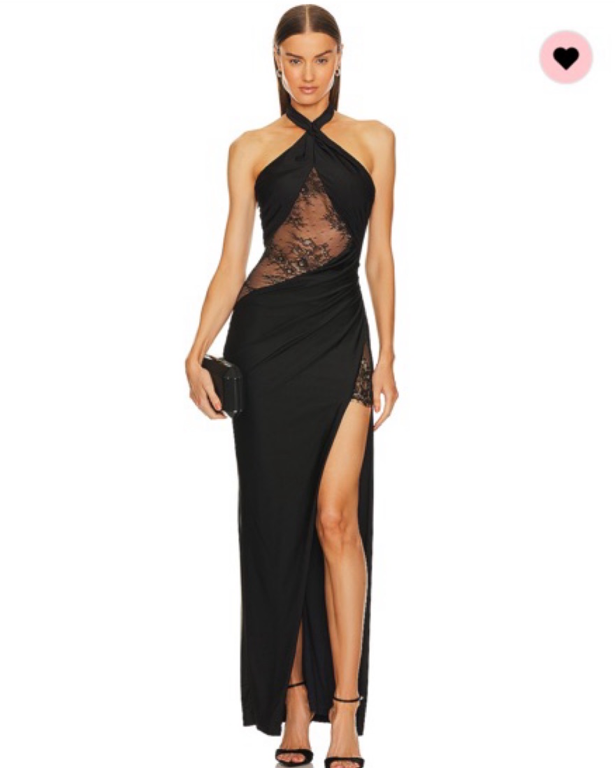 Michael Costello XRevolve Josephine Gown by Michael Costello - Pickle