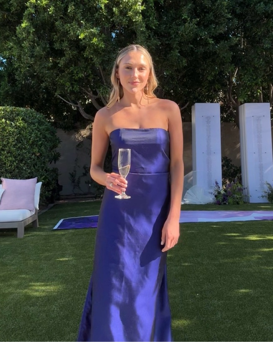 staud purple dress Rodeo  STAUD - LEONARDO DRESS