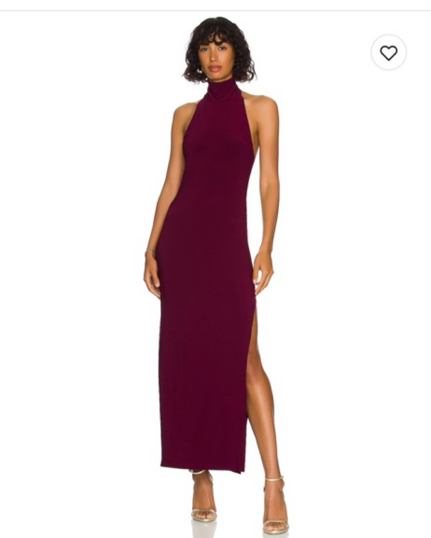 bright pink halter dress Zoi Lace Halter Maxi Dress Hot Pink main image 0