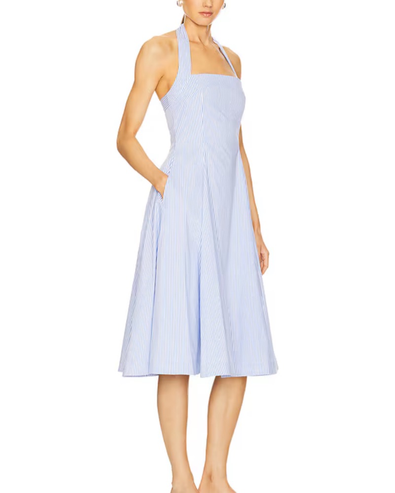 tadashi shoji halter dress Darla Fringe Halter Dress – Tadashi Shoji Official Online Boutique main image 0