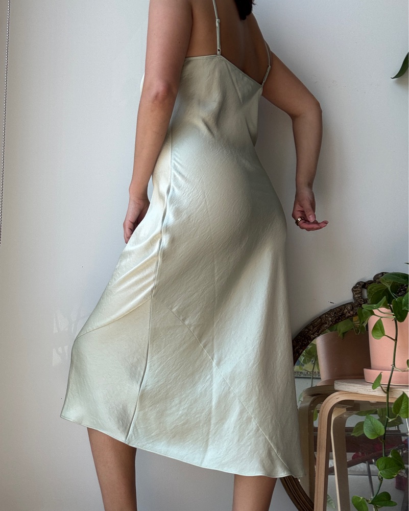 Aritzia Wilfred Only Slip Dress by Aritzia - Pickle