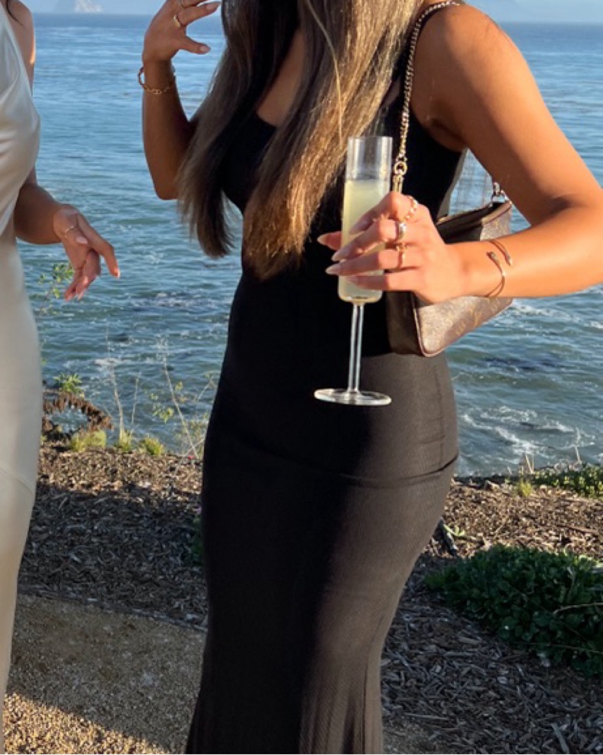 ワンピース skims SOFT LOUNGE LONG SLIP DRESS SOFT LOUNGE LONG SLIP DRESS | ONYX